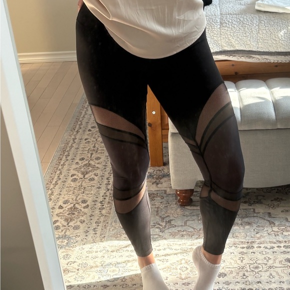 LULULEMON SPECIAL EDITION MESH LEGGINGS - Picture 1 of 9